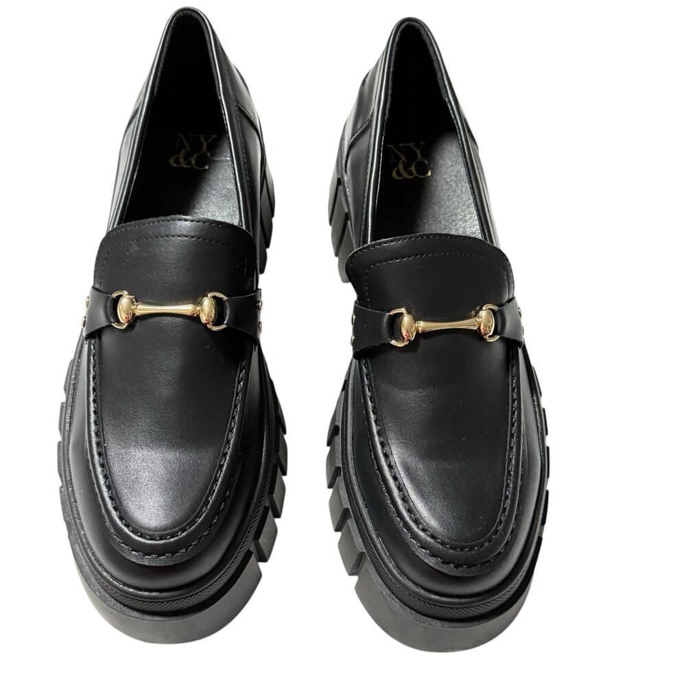 New York & Company Seraphina Women's Platform Loafers SZ/10